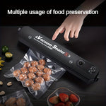 Automatic Vacuum Sealing Machine Set – Perfect for Small Household Storage, Food Preservation, and Packaging