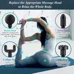 1pc Deep Tissue Massage Gun - Handheld, Compact Design