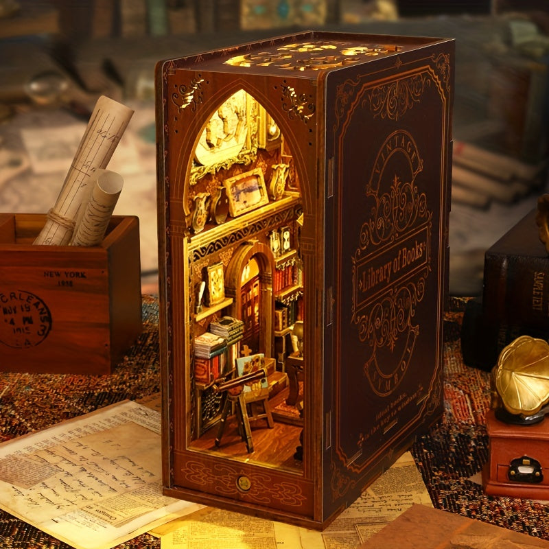 Create Your Own Miniature Wonderland: DIY Book Nook Kit | Decoration Items | - Shoppix