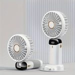 Stay Cool Anywhere: Mini Portable Fan with USB Rechargeable Battery | Summer Gadgets | - Shoppix