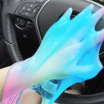 Say Goodbye to Stubborn Grime with Blue Cleaning Soft Rubber Car Interior Cleaning Gum | Car Accessories | - Shoppix
