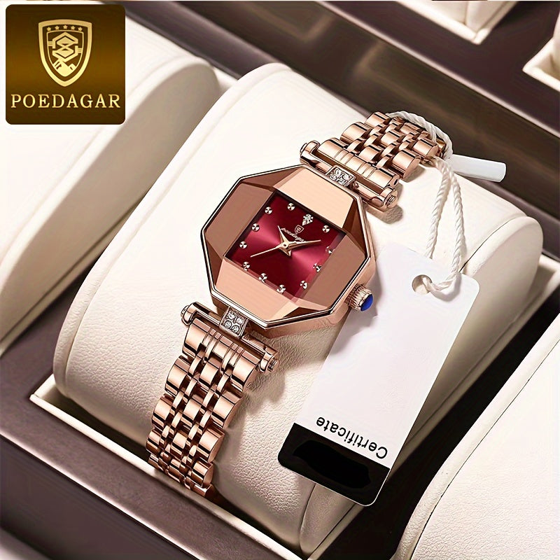 Elegant Polygon Pointer Women's Quartz Watch | Womens Watches| - Shoppix