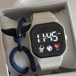 Elevate Your Style with the Fashion Student Simple Electronic Watch | Unisex Watches| - Shoppix