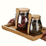 Efficient Storage Solution: Leak-Proof Glass Storage Containers Set | Storage Organization | - Shoppix