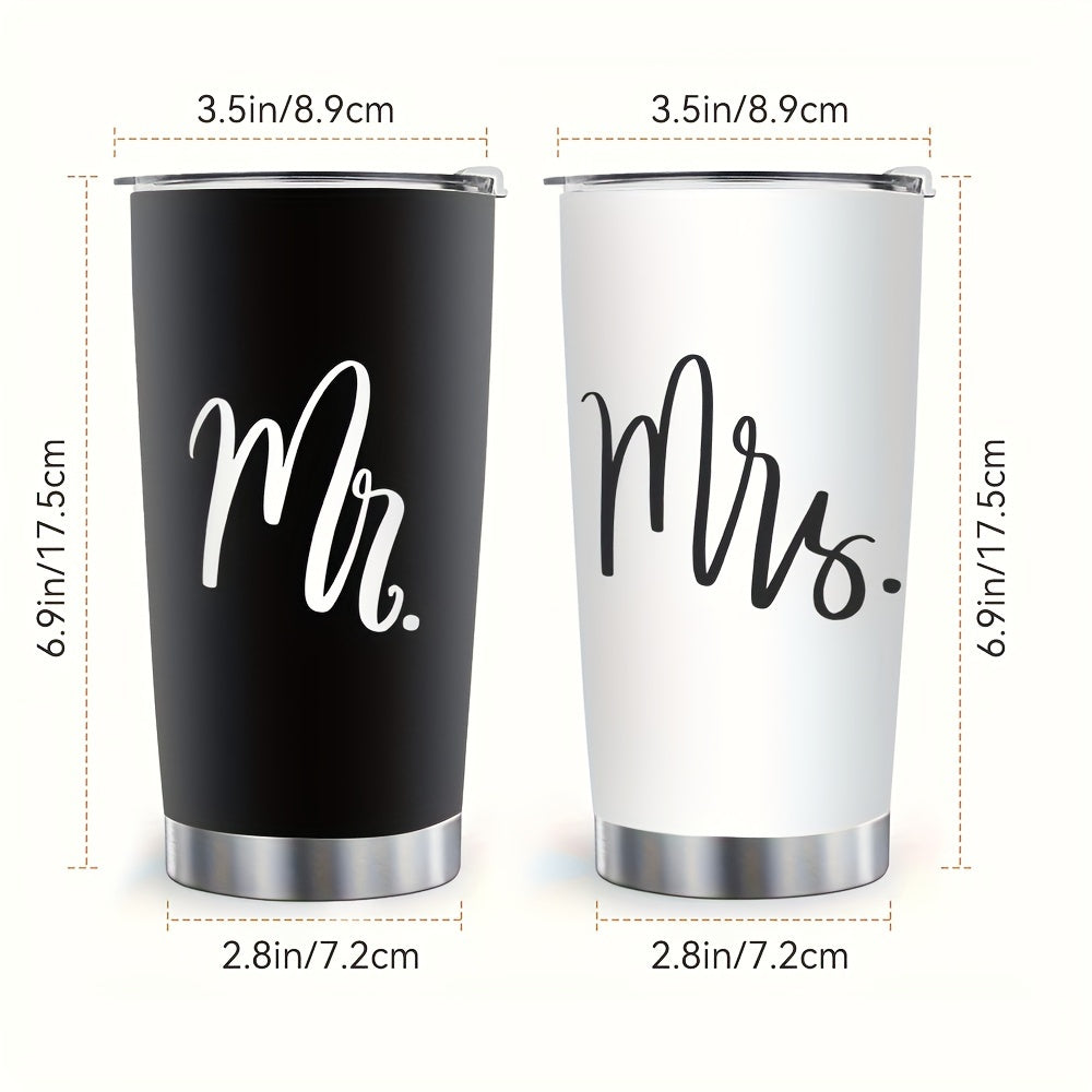 Sip in Style with Our "MR. & MRS." Couple Car Cup | Drinkware | - Shoppix