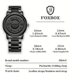 Elevate Your Style with the Fashion Men's Rotating Magnetic Bead Watch | Men Watches| - Shoppix