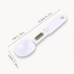 500g/0.1g Electronic Measuring Spoon Scale - Compact, Accurate Kitchen Scale for Cooking & Baking