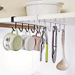 Streamlined Kitchen Organizer: Hanging Cup and Clothes Storage Rack | Storage Organization | - Shoppix