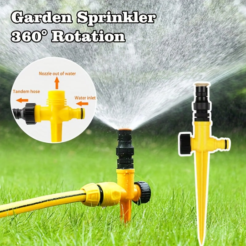 Comprehensive 360° Garden Sprinkler Rotation Irrigation System Set for Efficient Watering | Gardening Equipment | - Shoppix