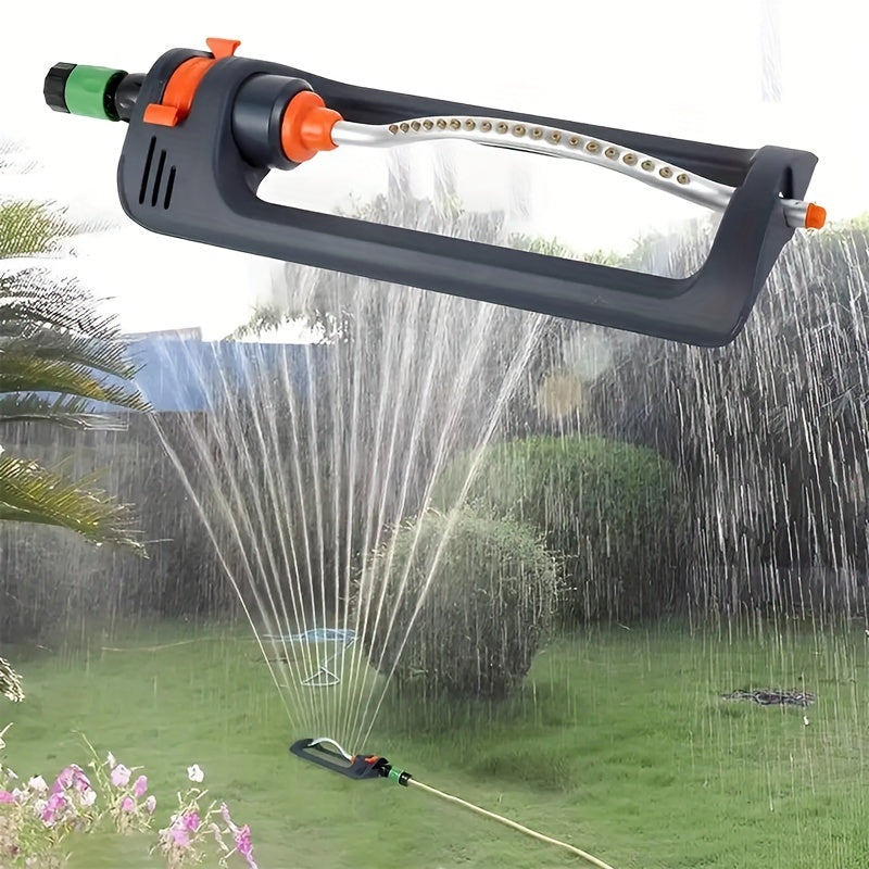 Efficient 180 Degree Oscillating Garden Sprinkler for Complete Lawn Coverage | Gardening Equipment | - Shoppix