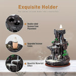 Experience Serenity: Mountain Design Backflow Incense Holder | Decoration Items | - Shoppix