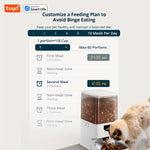 Tuya Smart Automatic Pet Feeder - Remote Control & WiFi Connectivity | Pet Accessories|
