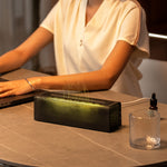 Rainbow Flame Humidifier: Portable USB Air Purifier & Cozy Desktop Accent | Air Quality |