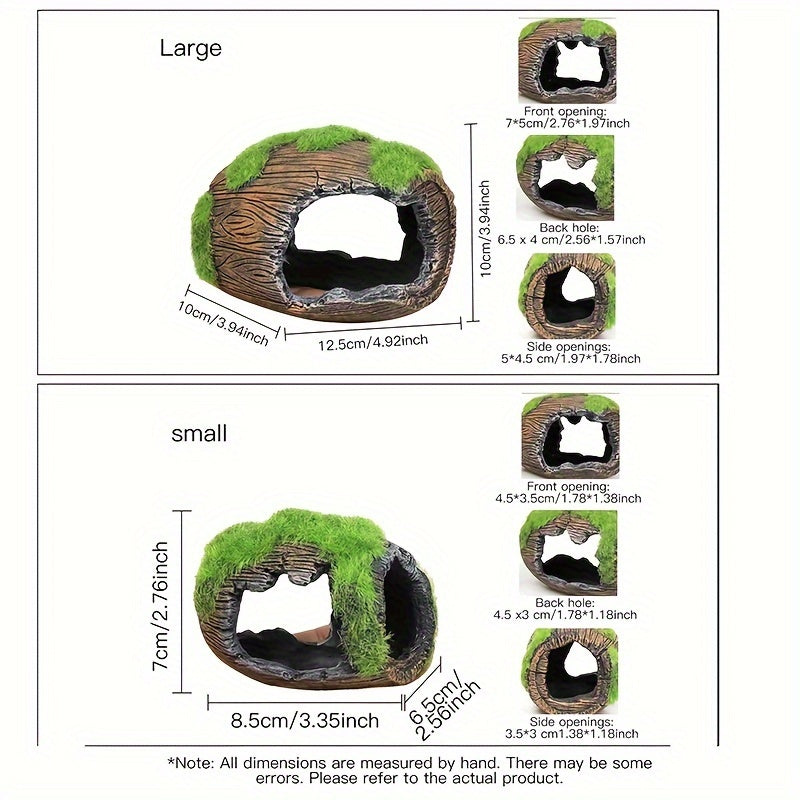 Aquarium-Fluchthöhle, Fischtank-Landschaftsgestaltungsdekoration, Garnelenhaus, Buntbarsch-Garnelennest, Versteckornament