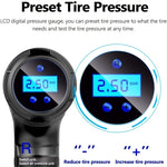Portable Wireless Air Compressor Tire Inflator | Car Accessories | - Shoppix