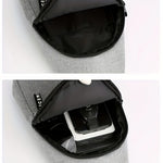 Men's Waterproof Sports Chest Bag for Outdoor Activities | Bags & Luggage | - Shoppix