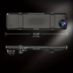 Enhance Your Driving Safety with a 4K Mirror Dash Cam Front and Rear | Dash Cams | - Shoppix