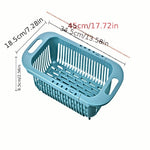 Versatile Extendable Sink Drain Basket: Your Ultimate Kitchen Companion | Storage Organization | - Shoppix