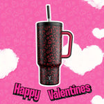 Hydrate in Style: Meoky 40oz Stainless Steel Tumbler with Handle | Drinkware | - Shoppix