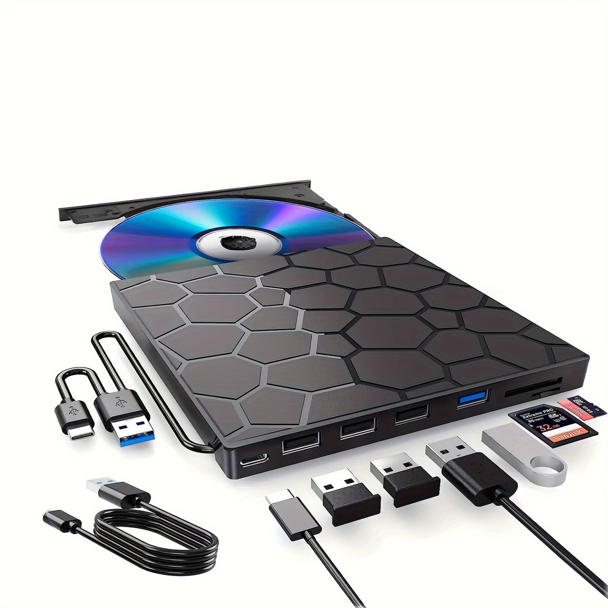 Enjoy CD/DVD Playback and Burning On-the-Go with Our External Drive | Electronics|