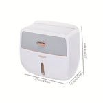 Efficient Bathroom Tissue Storage Solution: Wall Mounted Tissue Storage Box | Bathroom Accessories | - Shoppix