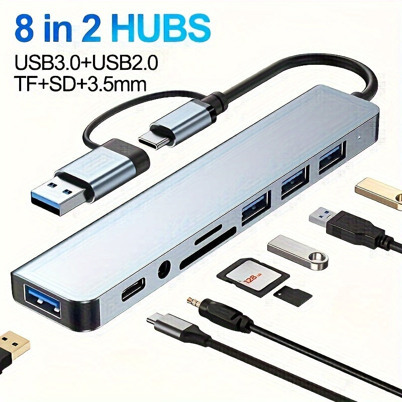 Versatile USB C Hub with Docking Station for MacBook and Other Devices | Electronics | Computer & Laptop Accessories - Shoppix