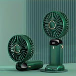 Stay Cool Anywhere: Mini Portable Fan with USB Rechargeable Battery | Summer Gadgets | - Shoppix