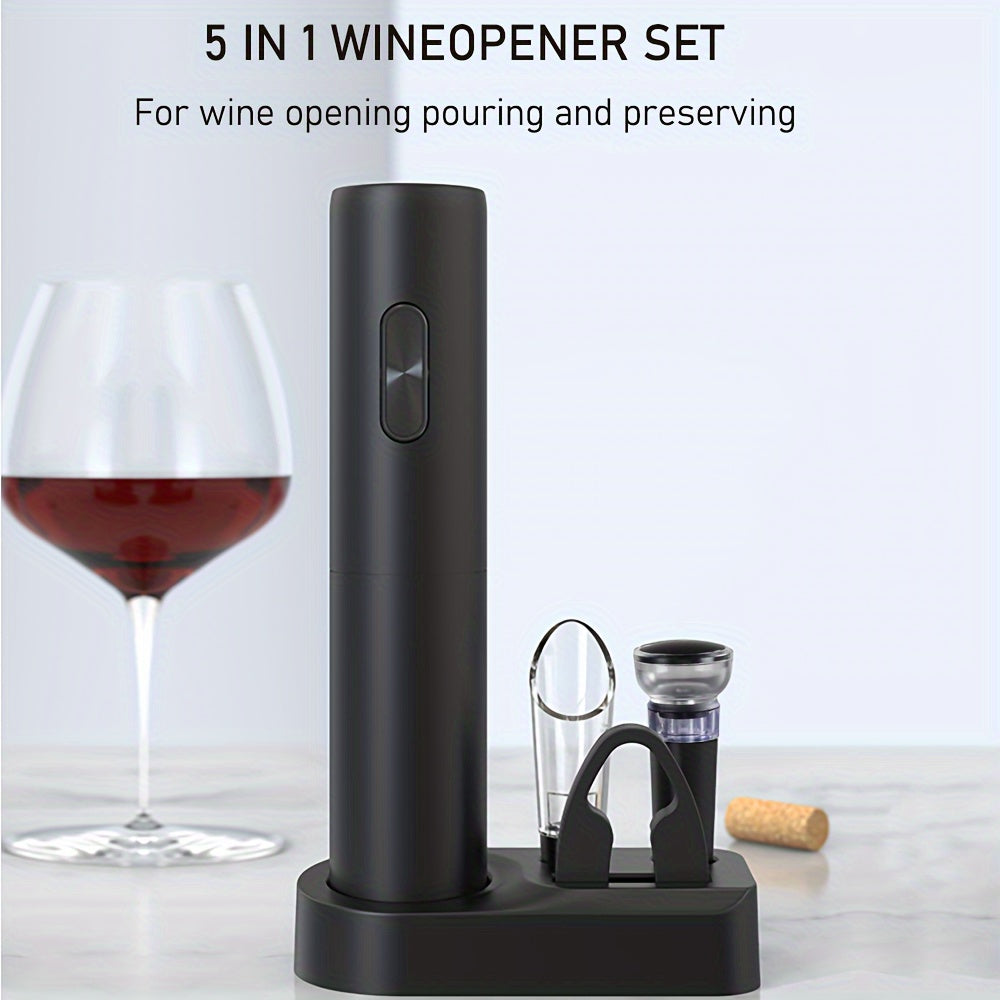 Effortless Wine Opening: Electric Wine Opener Set | Kitchen Utensils | - Shoppix