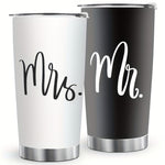 Sip in Style with Our "MR. & MRS." Couple Car Cup | Drinkware | - Shoppix