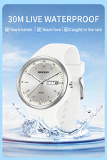 Fashion Calendar High Guality Women's Quartz Watch Silicone strap Ladies Watches Simple Elegant Watch For Woman Lady Reloj Mujer