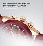 NAVIFORCE Silicone Strap Watches New Dual Display Time Women's Wrist Watch Fashion SimpleWaterproof Elegant Ladies's Bracelet