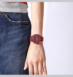 NAVIFORCE Silicone Strap Watches New Dual Display Time Women's Wrist Watch Fashion SimpleWaterproof Elegant Ladies's Bracelet