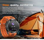 2025 New Men Smartwatch 1.5" HD Screen Military Watch Call IP68 Waterproof 100 Sport Modes Smart Watch with 600mAh Large Battery