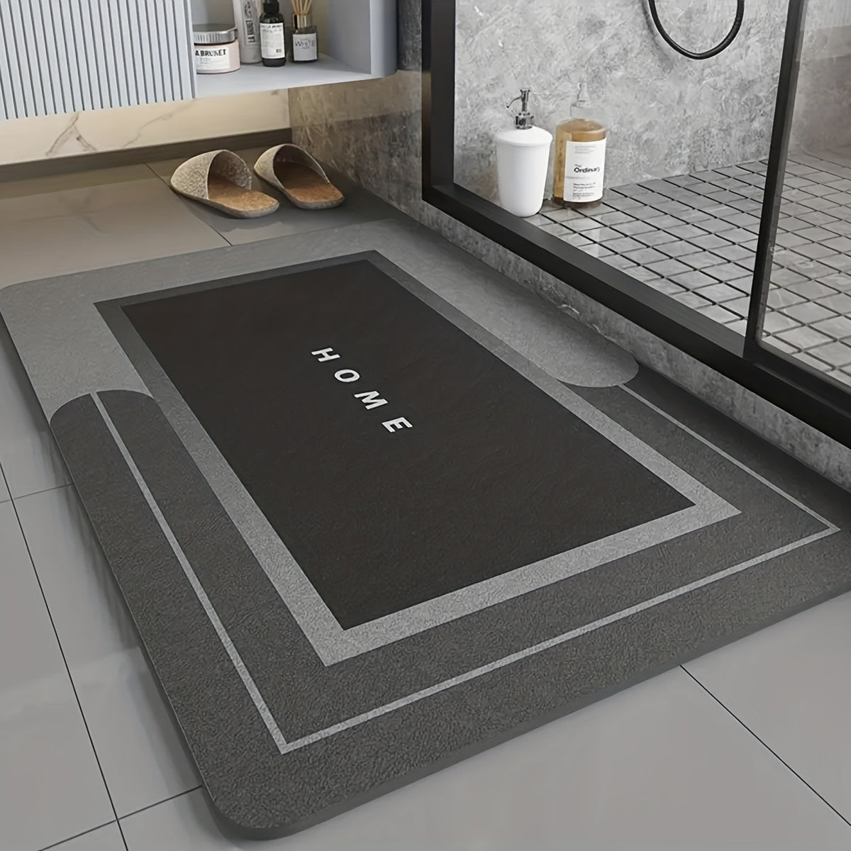 Non Slip Super Absorbent Floor Mat for Bathroom | Rugs & Mats | - Shoppix