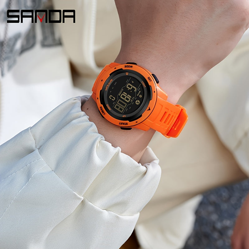 Stay Active and Stylish with Sanda Boy's Outdoor Sports Watch | Men Watches| - Shoppix