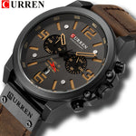 CURREN Retro Classic Chronograph Men's Watch | Men's Watches | - Shoppix