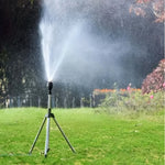 Complete 360 Rotary Irrigation Sprinkler Set with Tripod Support for Efficient Garden Watering | Gardening Equipment | - Shoppix