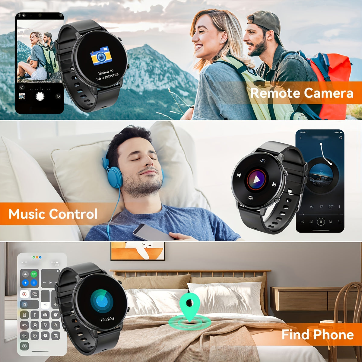 Unisex Smartwatch with Voice Assistant | Unisex Watches| - Shoppix