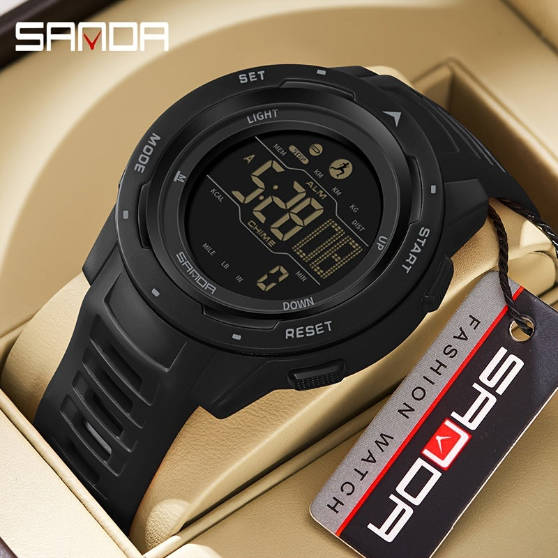 Stay Active and Stylish with Sanda Boy's Outdoor Sports Watch | Men Watches| - Shoppix