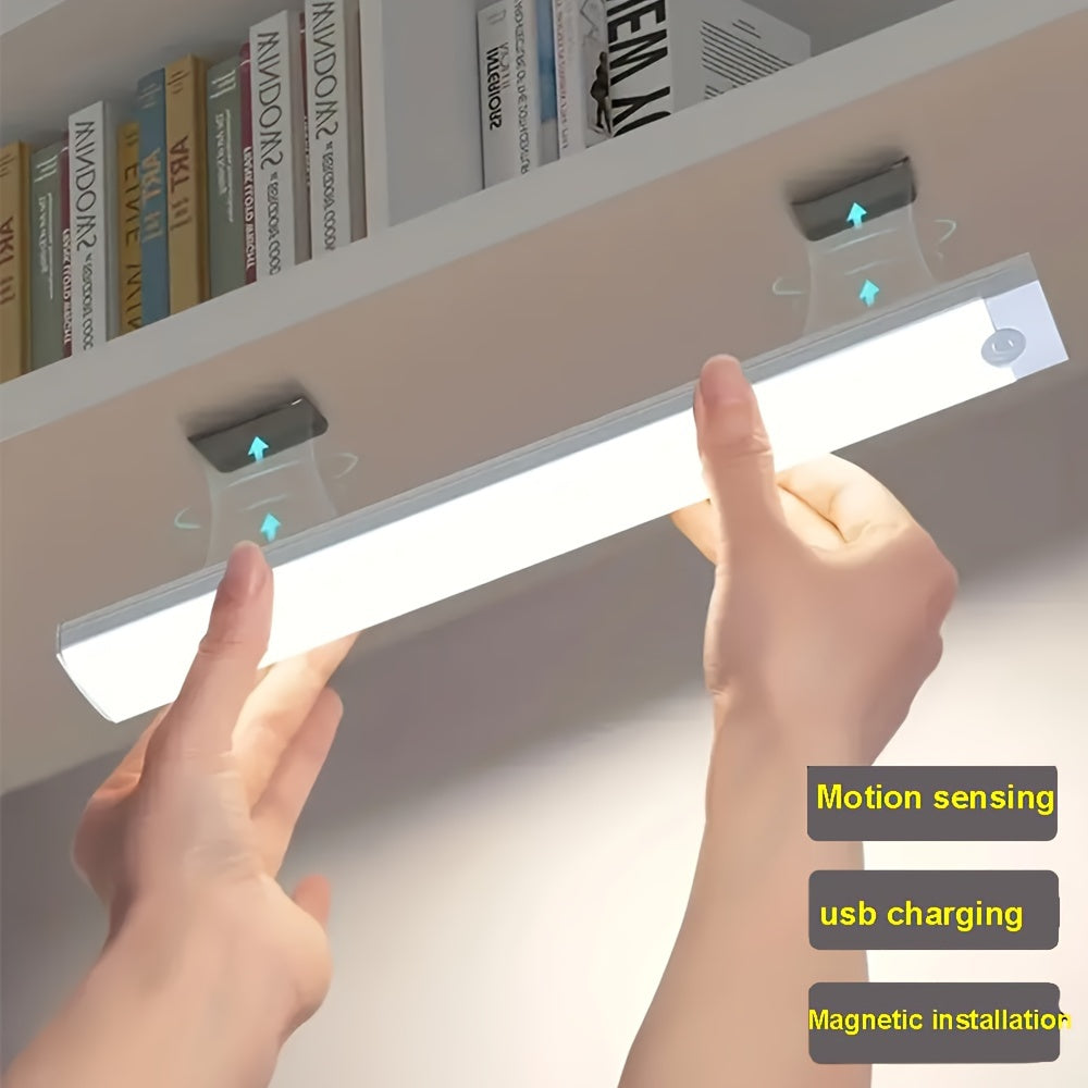 Enhanced Illumination: Rechargeable Human Body Induction Cabinet Light | Lighting | - Shoppix