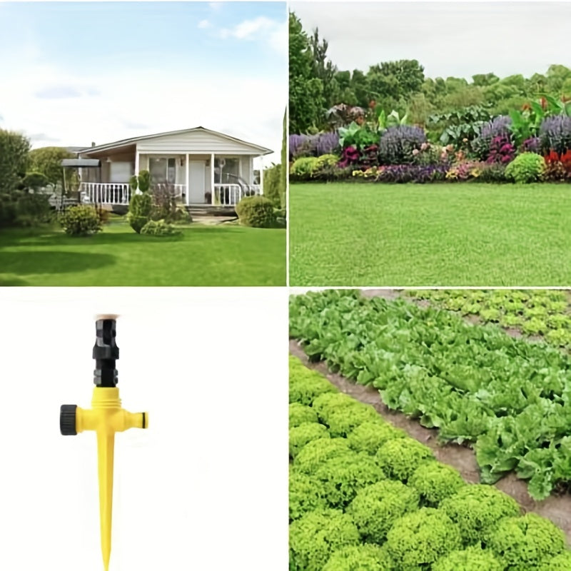 Comprehensive 360° Garden Sprinkler Rotation Irrigation System Set for Efficient Watering | Gardening Equipment | - Shoppix