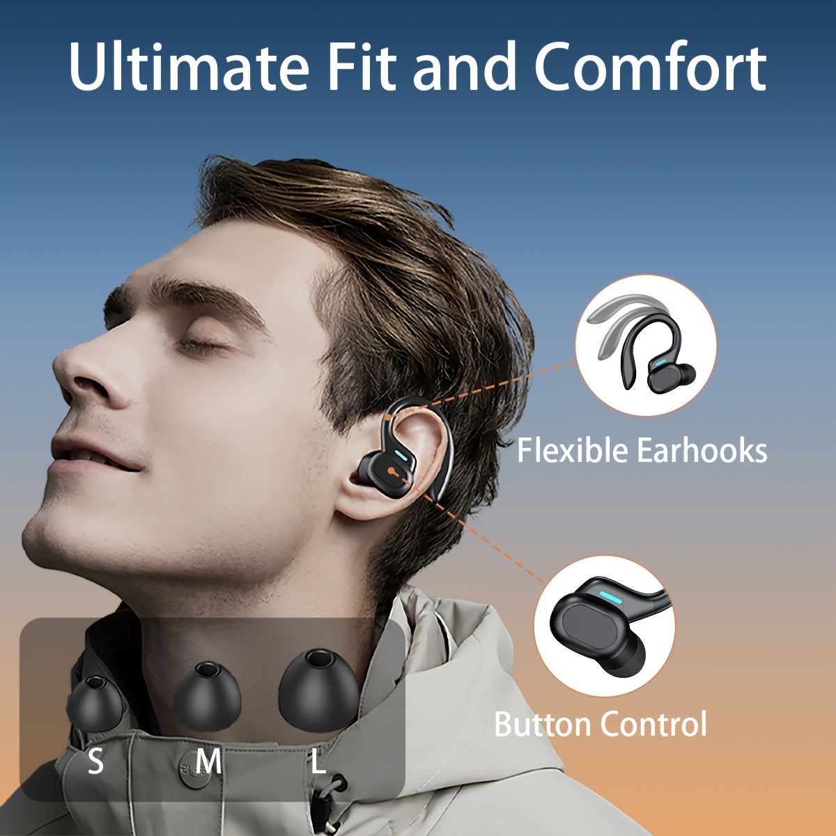 True Wireless Earbuds with Mic: Enjoy Ultimate Freedom and Crystal-Clear Sound | Mobile Accessories | - Shoppix