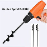 Garden Auger Drill Bit Set for Efficient Planting | Gardening Equipment | - Shoppix