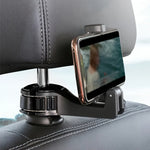 Car Seat Hidden Hook with Rear Cell Phone Holder | Car Accessories | - Shoppix
