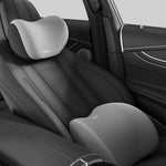 Experience Ultimate Comfort with the Car Memory Foam Neck and Lumbar Pillow | Car Accessories | - Shoppix