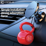 Cafele Universal Magnetic Car Phone Holder: Secure Your Device on Any Drive | Car Accessories