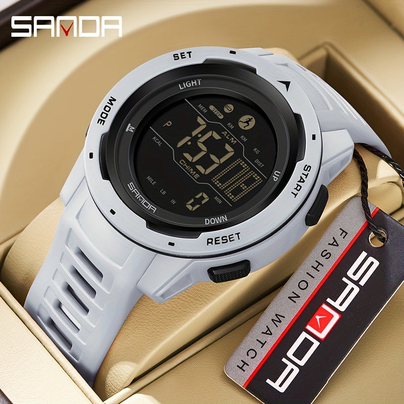 Stay Active and Stylish with Sanda Boy's Outdoor Sports Watch | Men Watches| - Shoppix