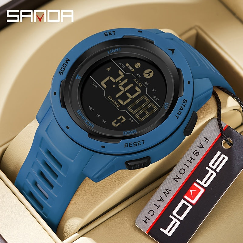 Stay Active and Stylish with Sanda Boy's Outdoor Sports Watch | Men Watches| - Shoppix