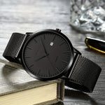 Sleek Stainless Steel Men's Fashion Watch | Men Watches| - Shoppix