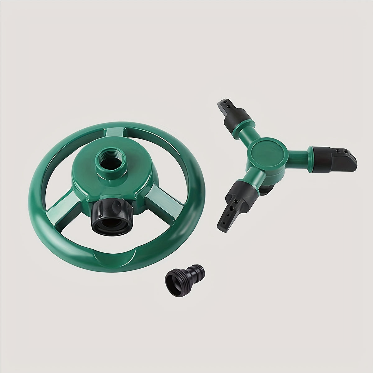 Versatile 360 Degree Rotating Plastic Sprinkler for Efficient Garden Irrigation | Gardening Equipment | - Shoppix